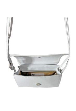 Bolso Manos Libres Casual Karla Chacon Nova Blanco