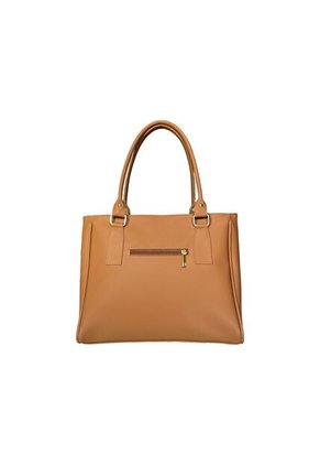 Cartera Mujer Bolso Dama Con Accesorio Karla Chacon Gera Miel