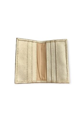 Billetera Delgada Portadocumentos Tarjetero Karla Chacon Aime Doradoo