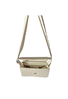 Bolso Manos Libres Casual Karla Chacon Nova Beige