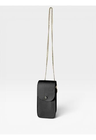 Bolso Bandolera Pequeño Manos Libres Portacelular Karla Chacon Geny Negro KARLA CHACON