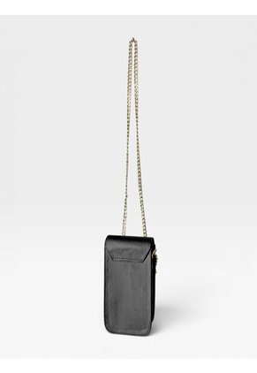 Bolso Bandolera Pequeño Manos Libres Portacelular Karla Chacon Geny Negro