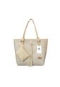 Bolso Dama Cartera Mujer Karla Chacon Aida Beige de KARLA CHACON