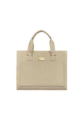 Bolso Dama Cartera Mujer Doble Funcion Mona Beige
