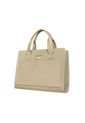 Bolso Dama Cartera Mujer Doble Funcion Mona Beige de KARLA CHACON