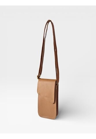 Bolso Bandolera Pequeño Manos Libres Portacelular Karla Chacon Geny Miel KARLA CHACON