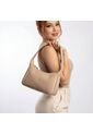 Bolso De Hombro Dama Cartera Mujer Karla Chacón Praga Beige de KARLA CHACON