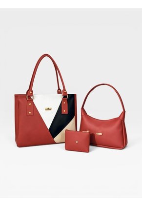 Set De Bolsos Para Mujer Bolso Tote, Bolso Baguette, Monedero Karla Chacon