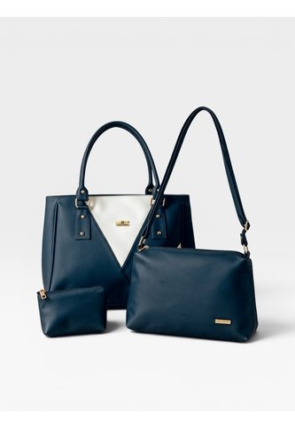 Set De Tres Piezas Bolso Tote + Bandolera + Monedero Karla Chacon KARLA CHACON