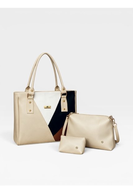 Set De Bolsos Para Mujer Bolso Tote, Bolso Manos Libres, Monedero Karla Chacon