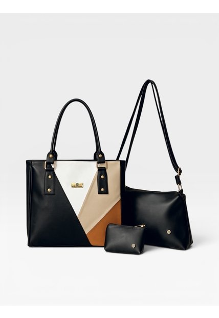 Set De Bolsos Para Mujer Bolso Tote, Bolso Manos Libres, Monedero Karla Chacon