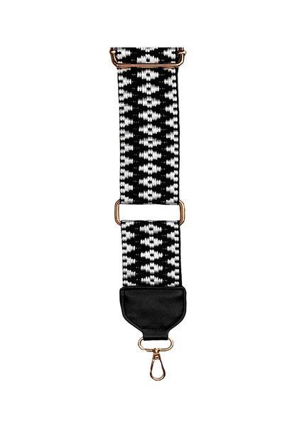 Correa Para Bolso Ajustable Dama Accesorio Mujer Karla Chacon Negro