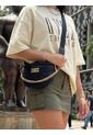 Bolso Canguro Riñonera Koala Cruzado Deportivo De Dama Mujer Karla Chacon Ines Negro de KARLA CHACON