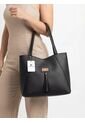 Cartera Bolso Mujer Dama Karla Chacon Rupe Negro de KARLA CHACON