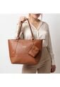 Bolso Tote Elegante Para Mujer Con Monedero Karla Chacon Gala Cafe de KARLA CHACON