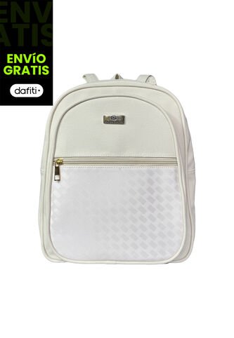 Morral Casual Mediano De Dama Mujer Karla Chacon Nely Beige KARLA CHACON