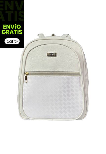 Morral Casual Mediano De Dama Mujer Karla Chacon Nely Beige