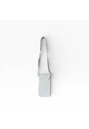 Bolso Pequeño Manos Libres Porta Celular Karla Chacon Geny Blanco