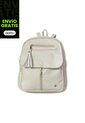Morral Casual Pequeño Karla Chacon Fabi Beige de KARLA CHACON