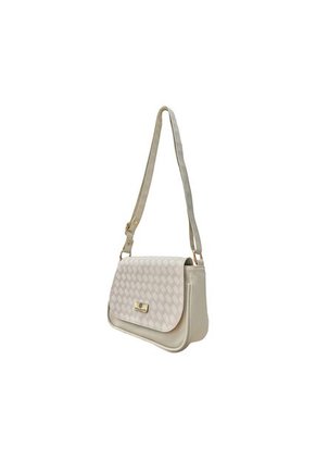 Bolso Manos Libres De Dama Mujer Karla Chacon Lara Beige