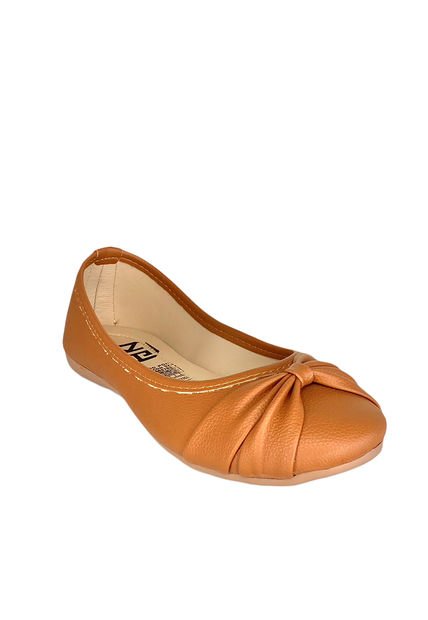 Calzado Casual Baleta Dama Zapato Mujer Karla Chacon Hilary Miel
