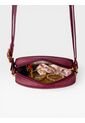 Bolso Manos Libres De Dama Mujer Karla Chacon Sade Vino de KARLA CHACON