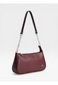 Bolso De Hombro Cartera Mujer Dama Karla Chacon Romy Vino de KARLA CHACON