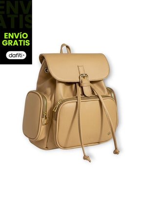 Morral Casual Para Mujer Con Herrajes Dorados Y Múltiples Bolsillos Karla Chacon Abby Arena
