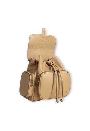 Morral Casual Para Mujer Con Herrajes Dorados Y Múltiples Bolsillos Karla Chacon Abby Arena