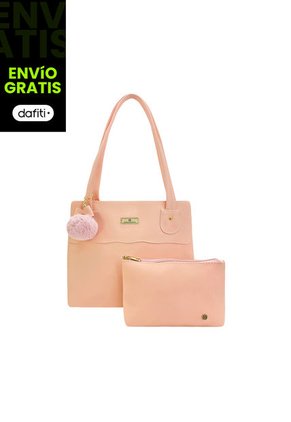 Bolso Dama Cartera Mujer Karla Chacon Gema Rosa