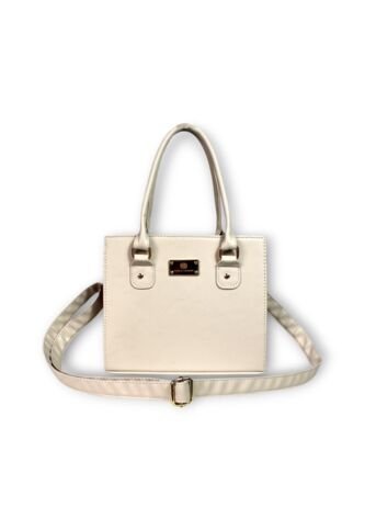 Bolso Doble Funcion De Dama Mujer Karla Chacon Jess Beige KARLA CHACON