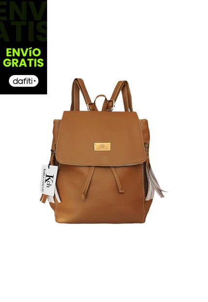 Morral Casual Mediano De Dama Mujer Karla Chacon Pace Miel
