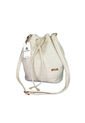 Bolso Manos Libres De Dama Mujer Karla Chacon Nena Beige de KARLA CHACON