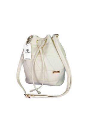 Bolso Manos Libres De Dama Mujer Karla Chacon Nena Beige