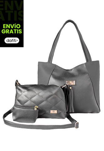 Cartera Bolso Mujer Dama Karla Chacon Rupe Negro KARLA CHACON