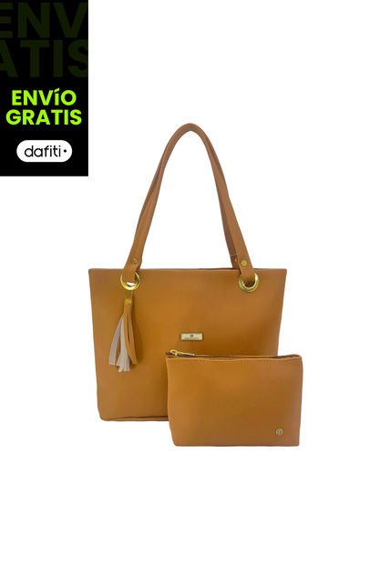 Bolso Dama Cartera Mujer Karla Chacon Gady Miel
