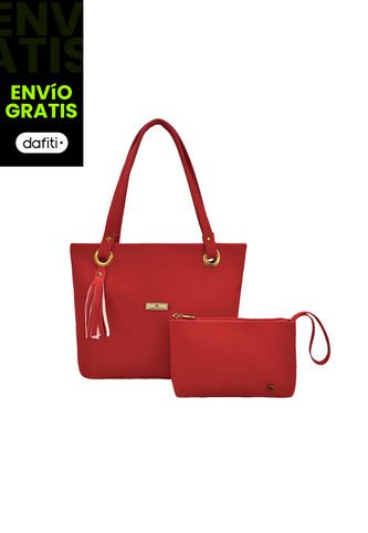 Bolso Dama Cartera Mujer Karla Chacon Gady Rojo KARLA CHACON