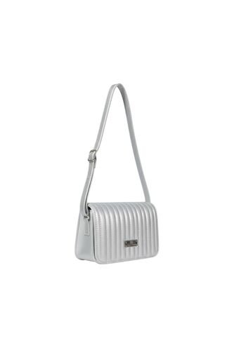 Bolso Cartera Manos Libres Dama Mujer Karla Chacon Baru Plata KARLA CHACON