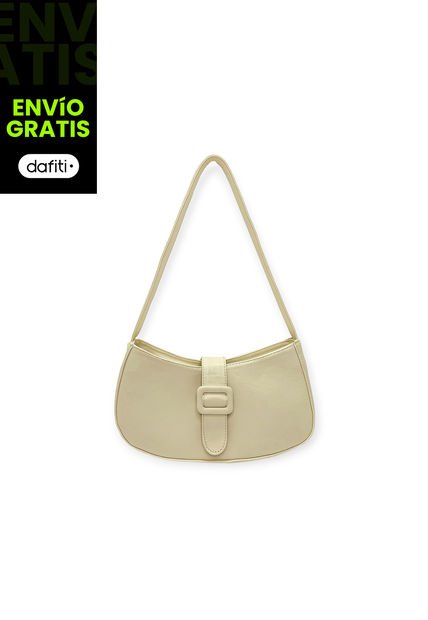 Bolso Dama Cartera Mujer Karla Chacón Paris Beige