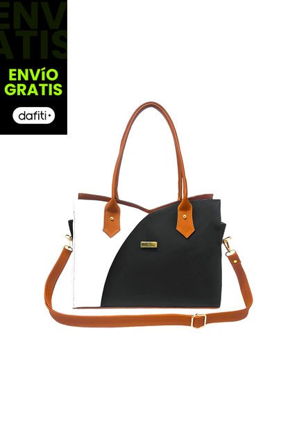 Bolso Dama Cartera Mujer Karla Chacon Oslo Negro