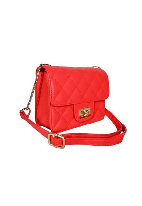 Bolso Manos Libres De Dama Mujer Karla Chacon Sanz Rojo
