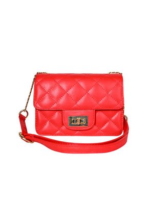 Bolso Manos Libres De Dama Mujer Karla Chacon Sanz Rojo