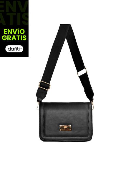 Bolso Dama Doble Funcion Mujer Manos Libres Niza Negro