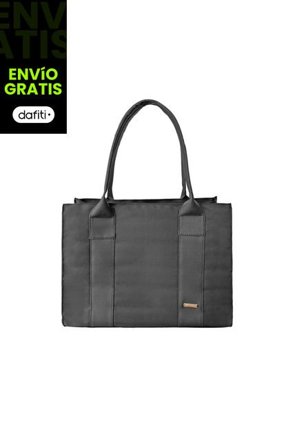 Bolso Tote Negro Grande Karla Chacon Laura