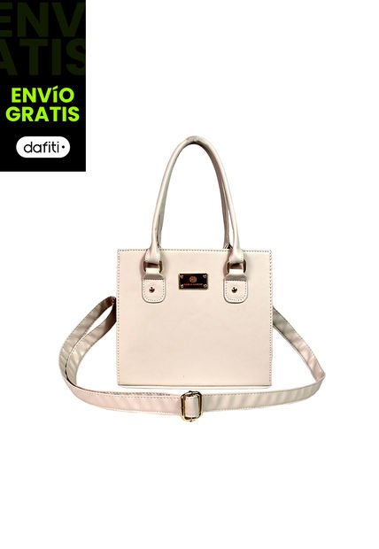 Bolso Doble Funcion De Dama Mujer Karla Chacon Jess Beige