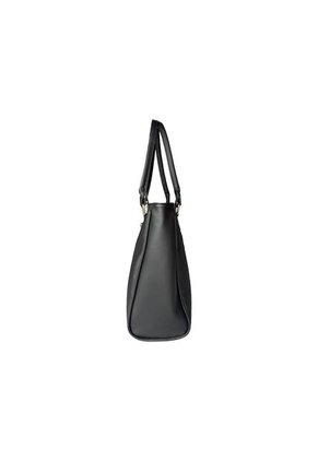 Cartera Mujer Bolso Dama Con Accesorio Karla Chacon Gera Negro