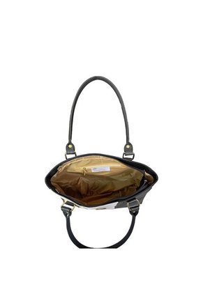 Cartera Mujer Bolso Dama Con Accesorio Karla Chacon Gera Negro