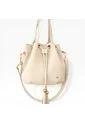 Bolso Cartera Mujer Dama Karla Chacon Iris Beige de KARLA CHACON