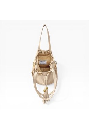 Bolso Cartera Mujer Dama Karla Chacon Iris Beige
