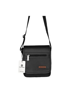 Bolso Carriel Manos Libres Para Hombre Karla Chacon Enzo Negro